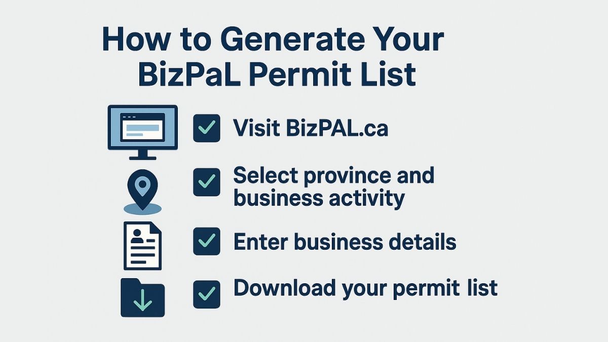 How to generate Bizpal permit list